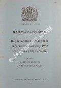 Book cover of Railway Accident - Report on the Collision that occurred on 30th July 1982 near Lindsey Oil Terminal in the Eastern Region of British Railways by Department of Transport